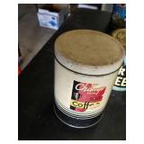 Lot of Vintage Coffee Tins including Folger