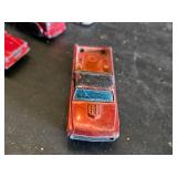 Assorted Vintage Die-Cast Vehicles and Airplane Toys
