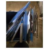 Scrap Aluminum Composite Material Sheets and Panels and Some Plexiglass Sheets