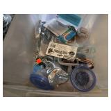 Rock Tumbler Items with Assorted Stones and Polishing Grits