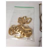 Lot of Jewelry Items Including Necklaces, Bracelets, and Accessories