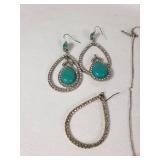 Jewelry and Accessory Lot including Necklaces, Bracelets, Earrings, and Photo Frame Pendant