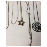 Lot of Necklaces with Various Pendants