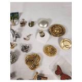 Assorted Vintage and Modern Brooches and Pins