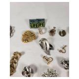 Assorted Vintage and Modern Brooches and Pins