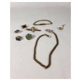 Assorted Vintage Jewelry and Accessories Lot