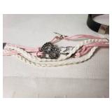 Lot of Mixed Jewelry Items including Bracelets, Bangles, and Wristbands