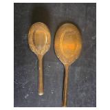 Vintage Hand Mirror and Brush Set