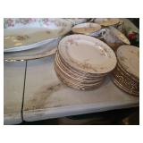 Set of Pope-Gosser Sterling China Dinnerware - Uncounted