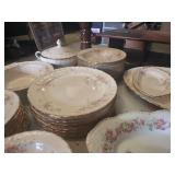 Set of Pope-Gosser Sterling China Dinnerware - Uncounted