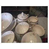Set of Pope-Gosser Sterling China Dinnerware - Uncounted