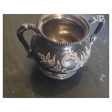 Ceramic and Metal Kitchenware Collection including Style House Carillon China and Vintage Metal Sugar Bowl