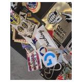 Assorted Home and Garage Decorative Signs and Decals