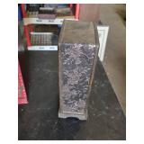 Hand-Painted Wooden Cabinet and Floral-Patterned Wooden Shelf