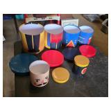 Set of Nutcracker-Themed Decorative Nesting Boxes and Lids