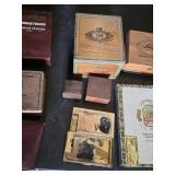 Lot of Cigar Boxes Including La Aroma de Cuba and Arturo Fuente