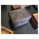 Lot of Decorative Wooden Boxes and Cases Various Sizes and Designs