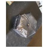 Antique Metal and Wooden Boxes with Sorry Board Game Box Only