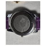 Geneva and Guess Watches including Pink and Purple Band Models, and Black Band Model - Untested