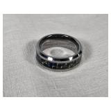 Tungsten Carbide Ring with Carbon Fiber Inlay