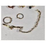 ewelry Collection including Rings and Bracelet