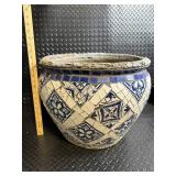 Large Mosaic Ceramic Planter Pot