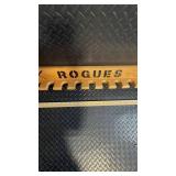 ROGUES Wooden Baseball Bat Rack- 60 Inches Long