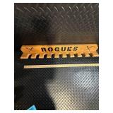 ROGUES Wooden Baseball Bat Rack- 60 Inches Long