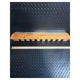 ROGUES Wooden Baseball Bat Rack- 60 Inches Long