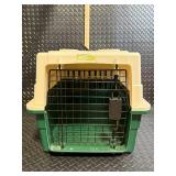 Retriever Plastic Dog Crate Carrier with Front Wire Door