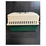 Retriever Plastic Dog Crate Carrier with Front Wire Door