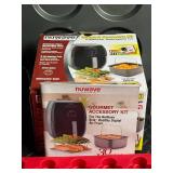 Chicago Metallic Muffin Top Pan, Silicone Gingerbread Pan, NuWave Gourmet Accessory Kit for NuWave Brio Healthy Digital Air Fryer - 30 Recipe Cookbook