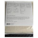 Room Essentials 1 pc Loveseat Slipcover Sailcloth Natural Fits 58-73 in