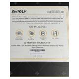 Smirly Cheeseboard Premium Bamboo Charcuterie & Serving Tray Kit