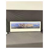 Boston, Massachusetts Skyline - Panoramic Framed Cityscape Print