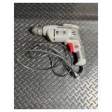 Master Mechanic 3/8 in Corded Drill - Model 134464, 120V AC, 0-3,000 RPM