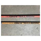 Vintage Northland Pro and Pro Lam Hockey Sticks (Pair) Larson Industries Inc Richford,Vt LeCenter.MN USA