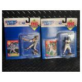 Starting Lineup 1995 Edition Baseball Figures - Ken Griffey Jr. & Mo Vaughn (Lot of 2)