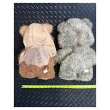 Kenner Star Wars Ewok Plush Toys - 1983 Lucasfilm Ltd, Made in Korea