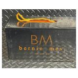 Bernie Mev Catwalk Black Silver Slip-On Shoes - Size 36