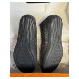 Bernie Mev Catwalk Sandals - Black Silver Woven Textile, Size 37