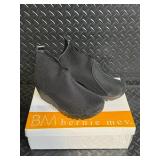 Bernie Mev Knit Chelsea-Style Ankle Boots with Wedge Heel