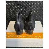 Bernie Mev Knit Chelsea-Style Ankle Boots with Wedge Heel