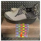 Bernie Mev Woven Memory Foam Slip-On Shoes (Box Included)