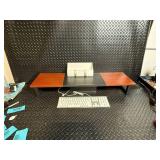 Office Lot, Monitor Stand Keyboard Desk Organizer