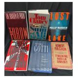 Tom Clancy, Scott Turow & Phillip Margolin - Assorted Thriller Books (Lot of 6)