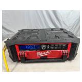 Milwaukee M18 Lithium-Ion Cordless PACKOUT Radio/Speaker with Built-In Charger