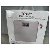 New Taylor Dial Bathroom Scale