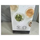 New 16 Jar Spice Rack FILLED with Spices
