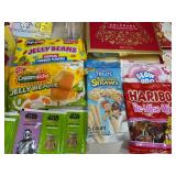 Assorted Candy, Merci Chocolate, Godiva, Gummy Candy, and More